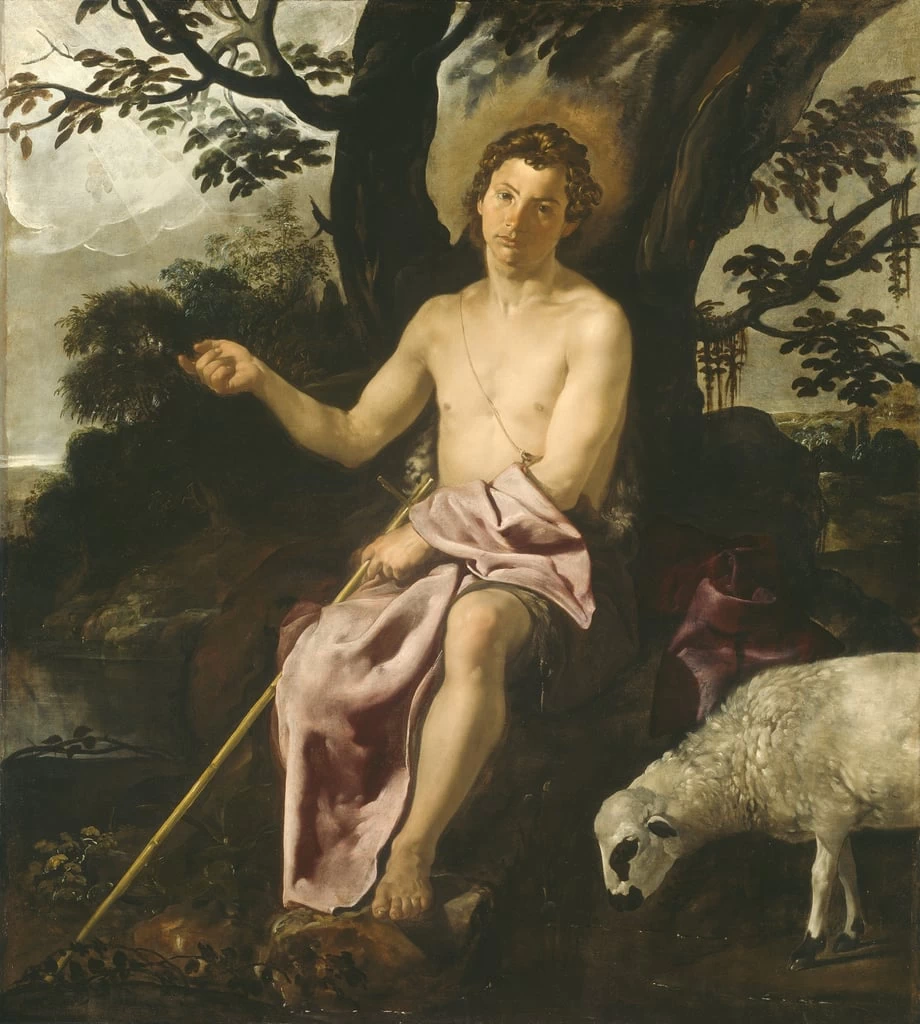 Giovanni Battista nel deserto - Art Institute of Chicago